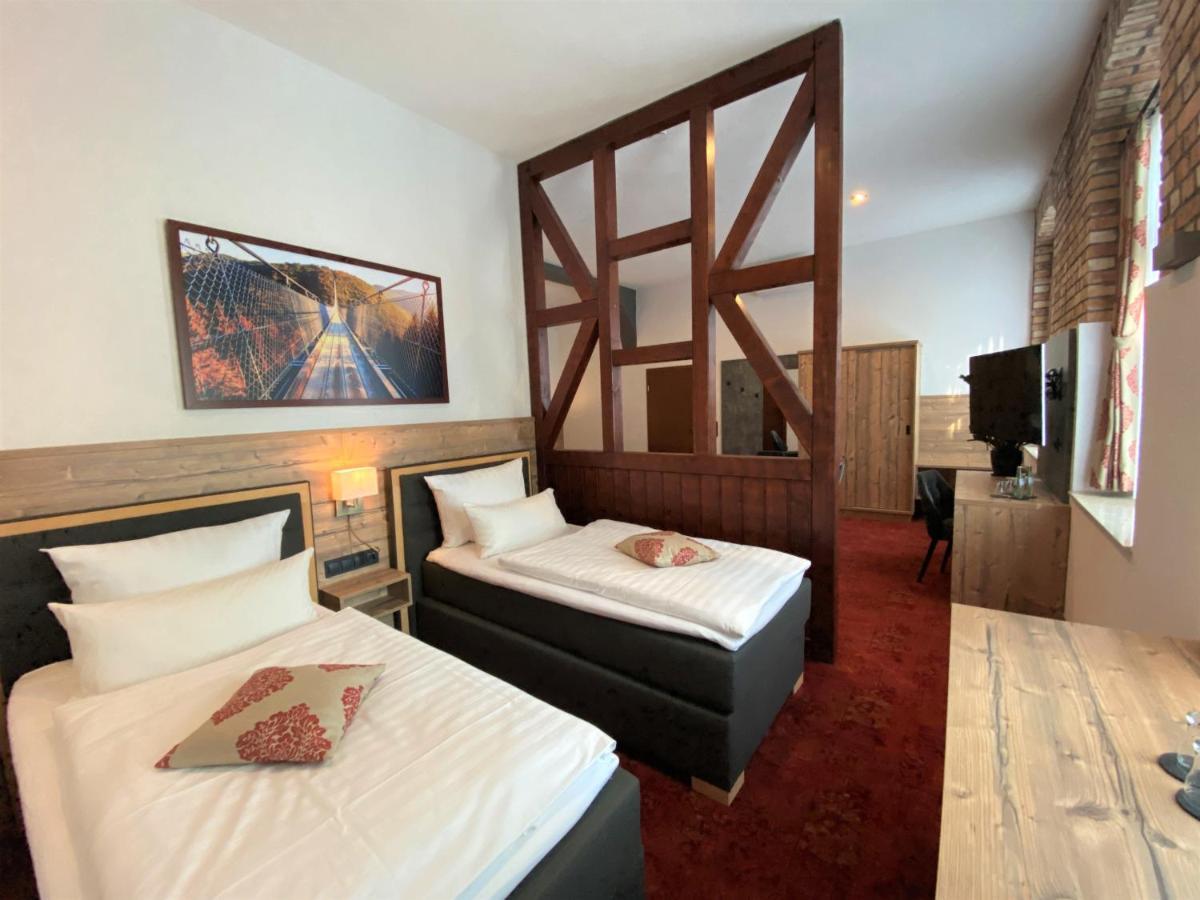 Hotel Friedchen Mit Eigener Fleischerei Artern Экстерьер фото